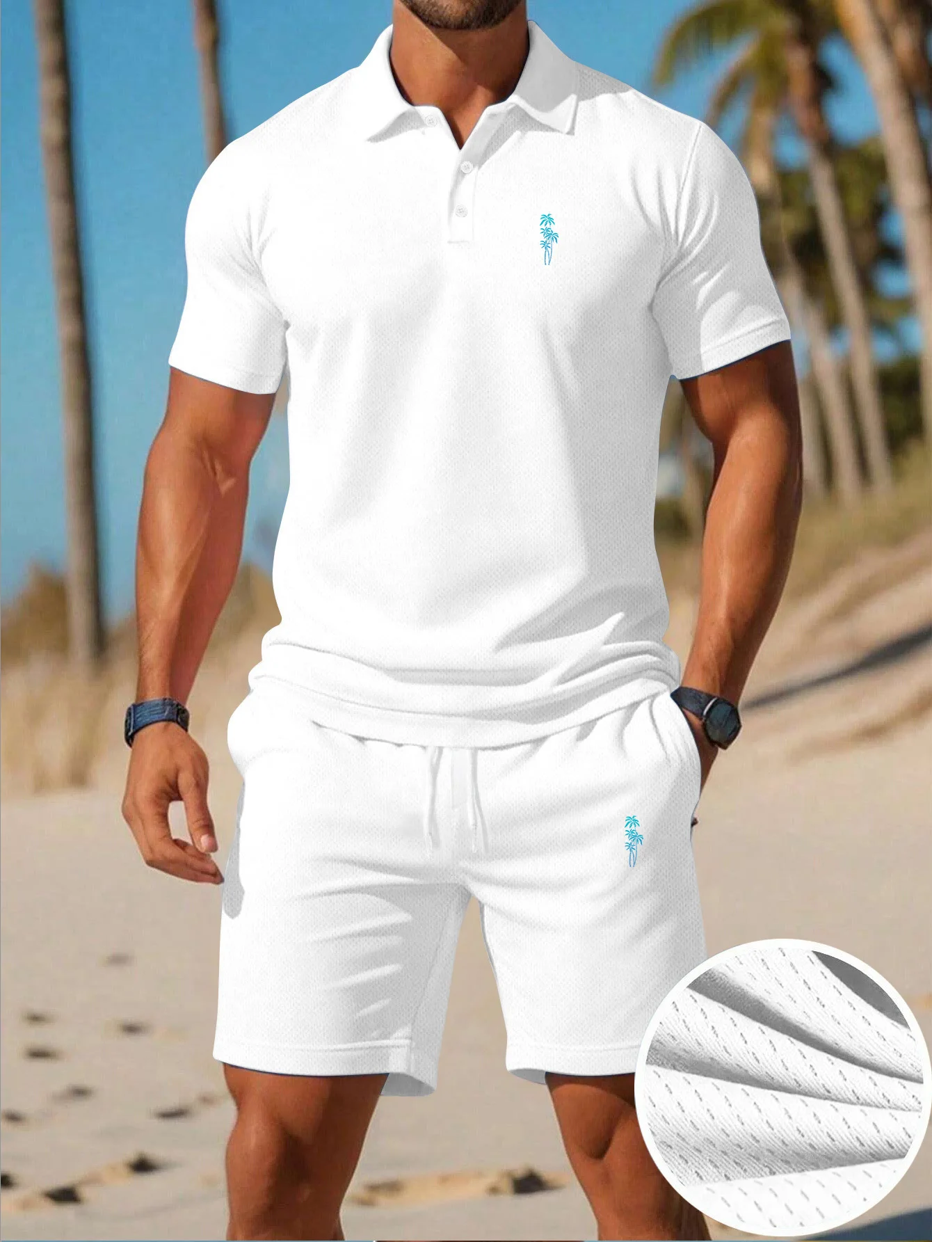 Men'S Fashion Polo - Setelan Kaos Polo Pria Baru Musim