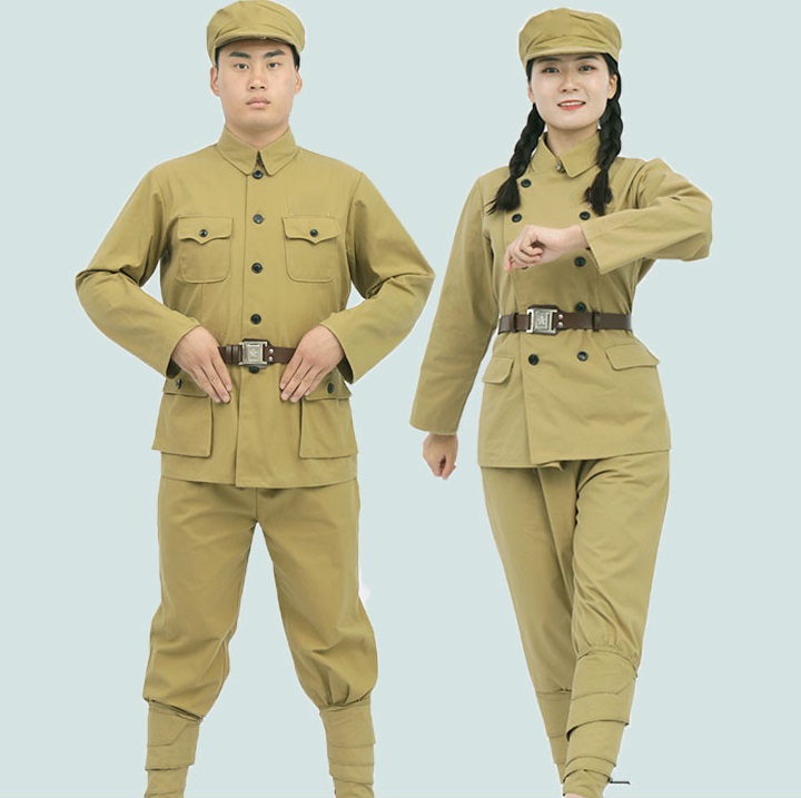 1950S Fashion Men'S - Volunteer PLA pada tahun 1950-an memakai
