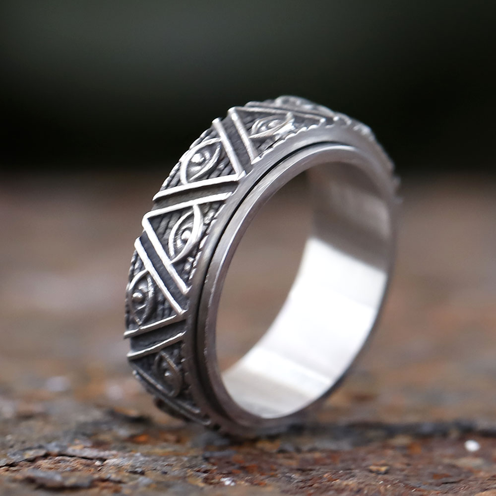 Men'S Fashion Guide - 2025 Baru Mitologi Mata Horus Cincin