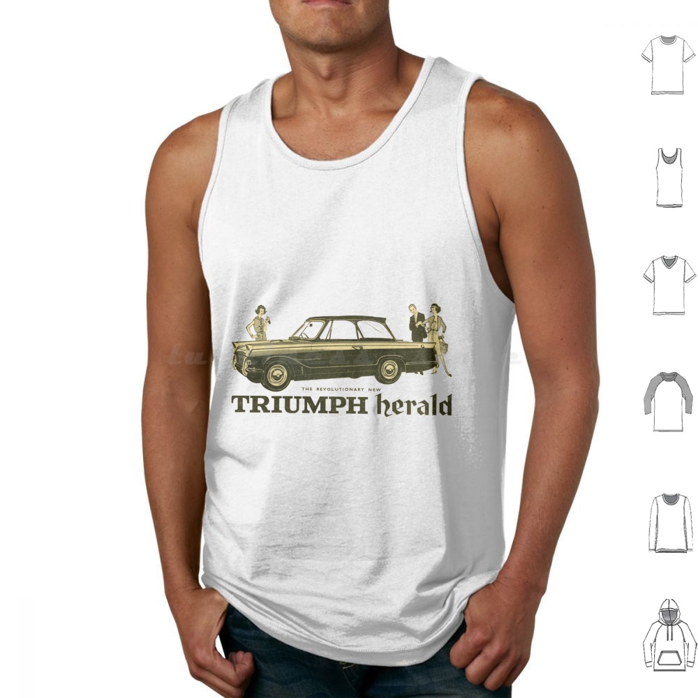 1950S Fashion Men'S - Tank Top Mobil Sport Terbaik Inggris,