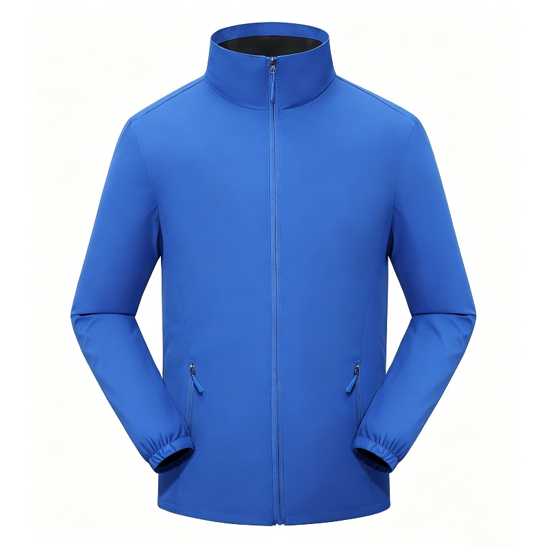 Windbreaker Men Zip - Jaket Pria Wanita Unisex Tipis Warna