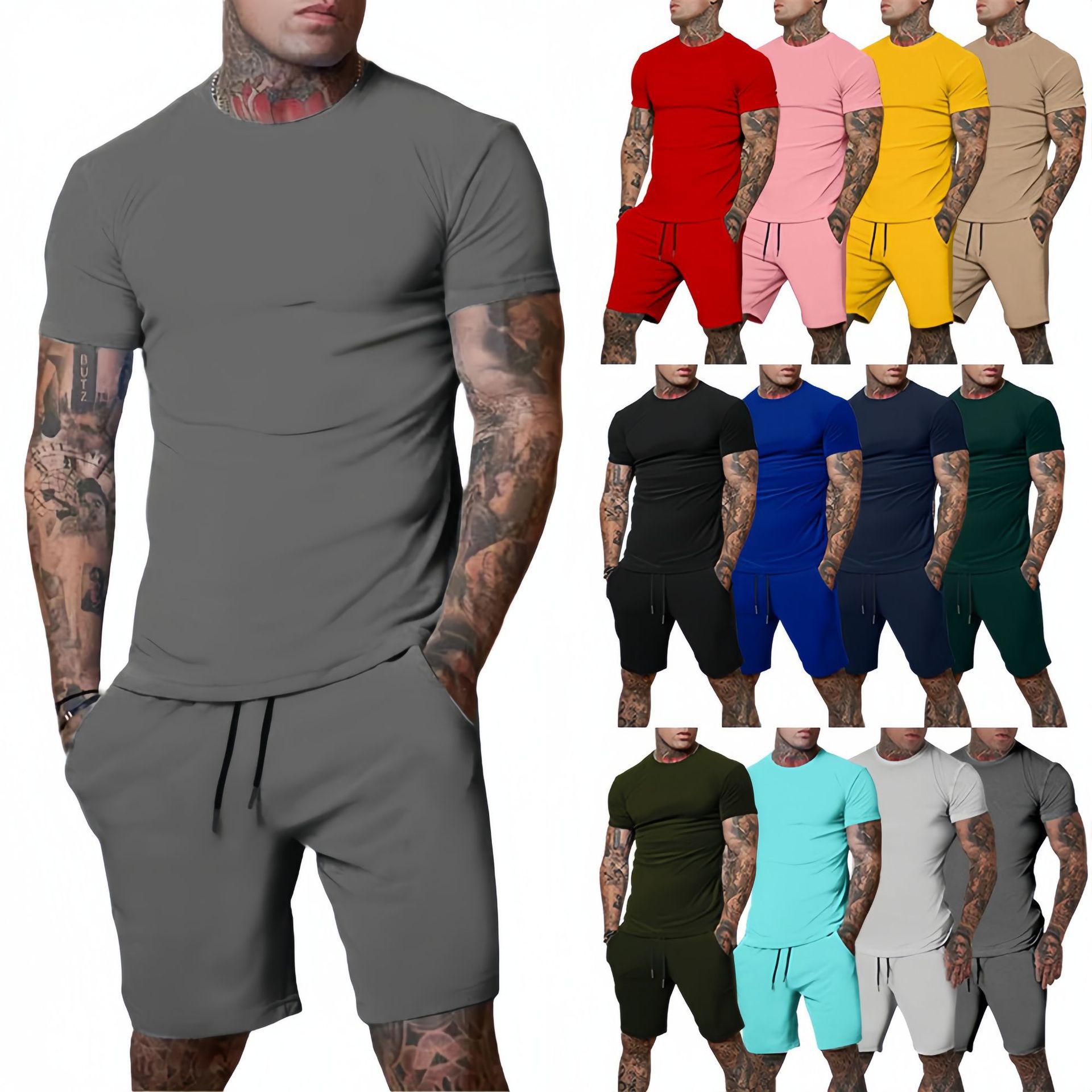 Men'S Fashion Rules - Setelan Olahraga Luar Ruangan Musim Panas