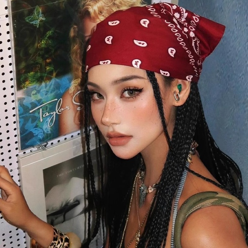 Men'S Fashion Head Scarf - Bandana Uniseks Pria Wanita, Ikat Rambut
