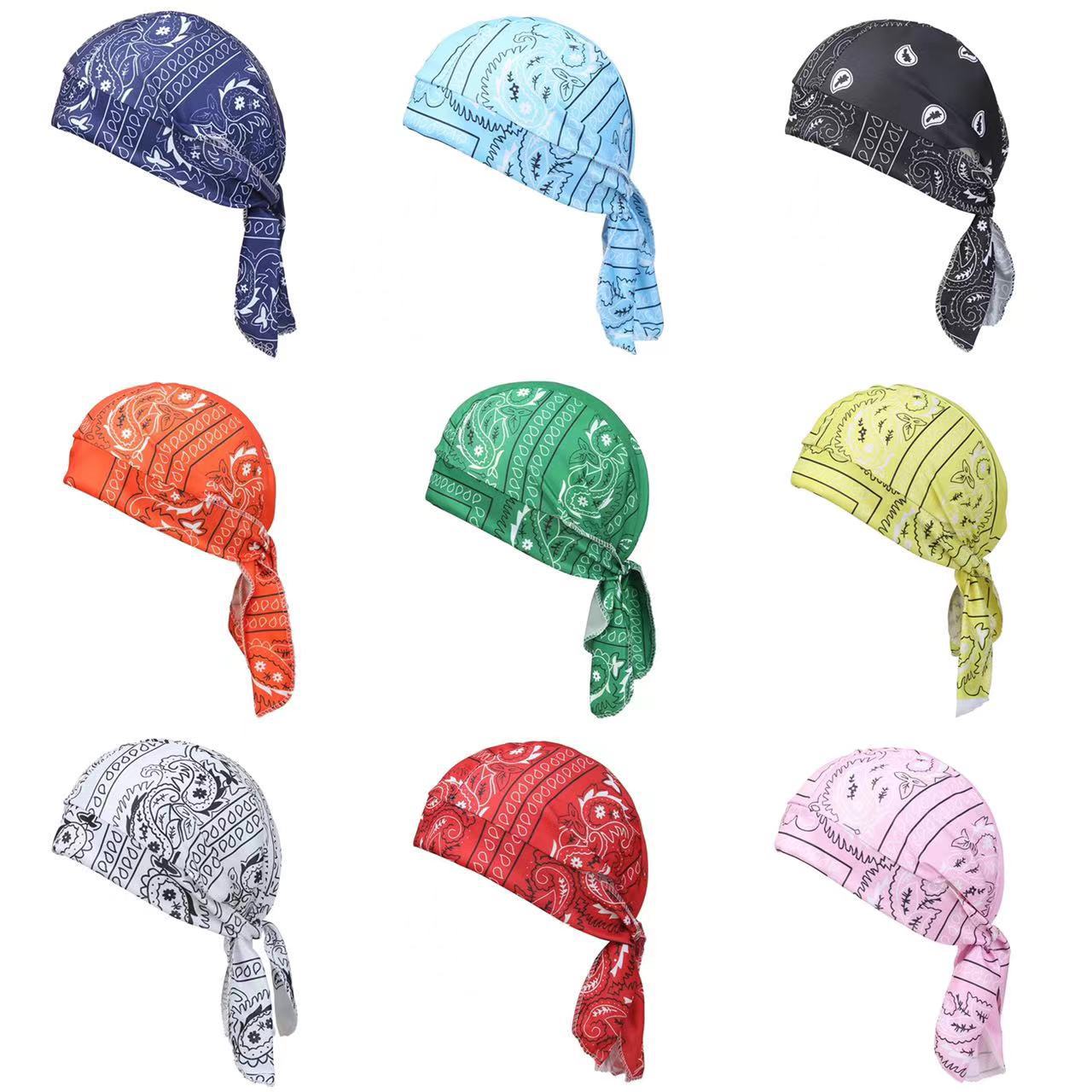 Men'S Fashion Head Scarf - Syal Bandana Pria, Penutup Kepala Bersepeda,