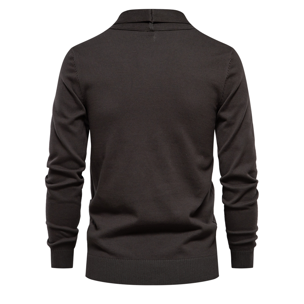 Kardigan katun musim dingin pr - Men'S Fashion Zip Sweater ulasan dan harga