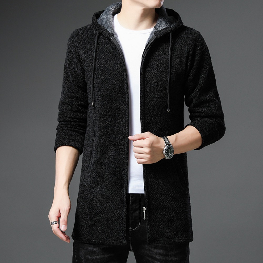 Sweater rajut pria, kardigan b - Men'S Fashion Zip Sweater ulasan dan harga