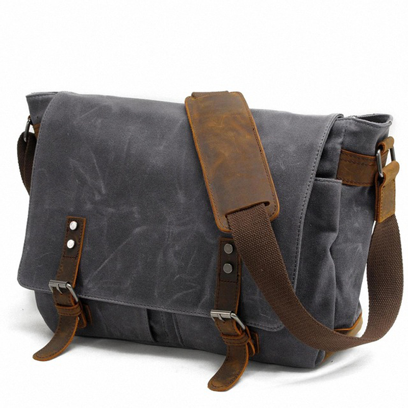 Tas Bahu Pria Kanvas Lilin Teb - Fashion Harness Men ulasan dan harga