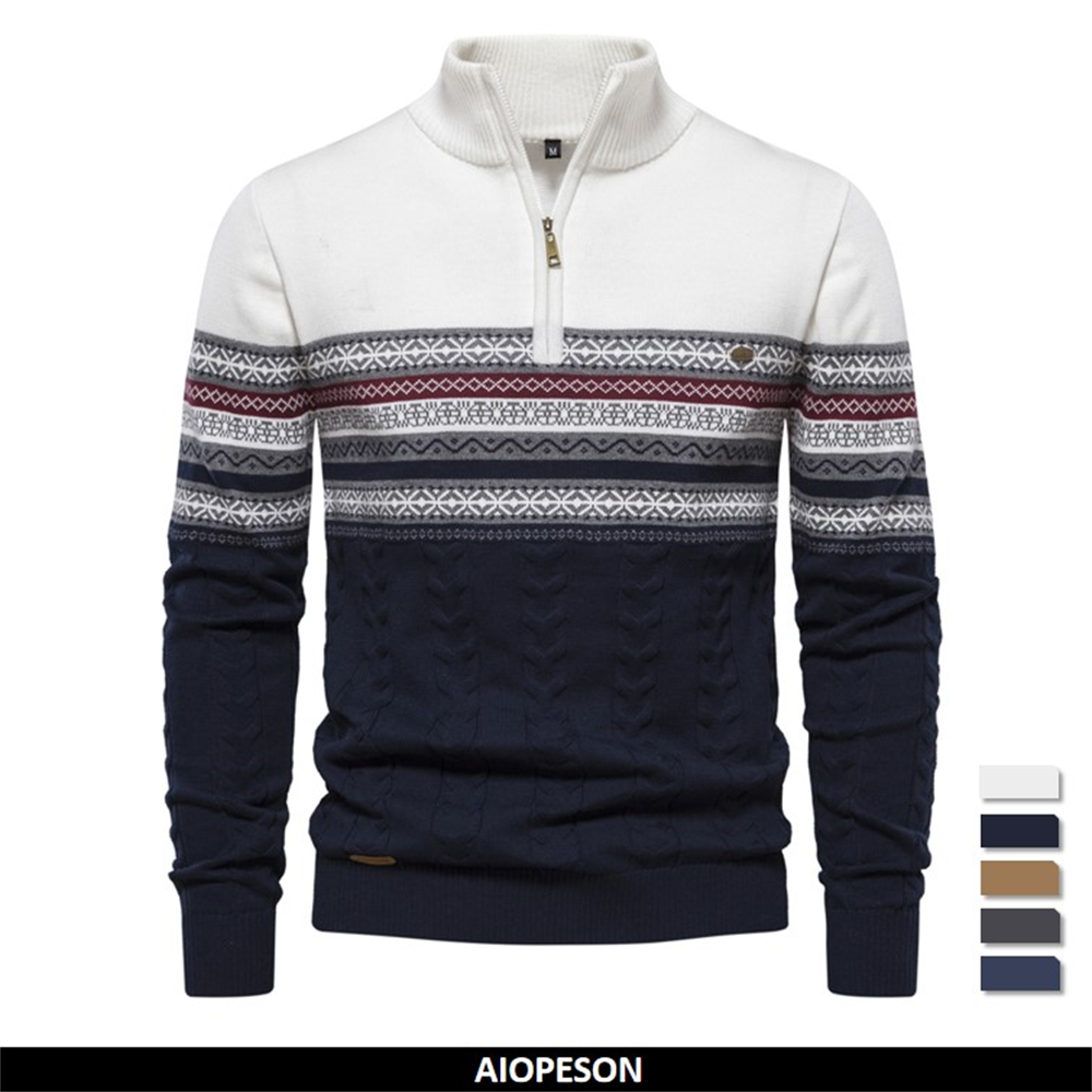 Penarik ritsleting pria, Sweat - Men'S Fashion Zip Sweater ulasan dan harga