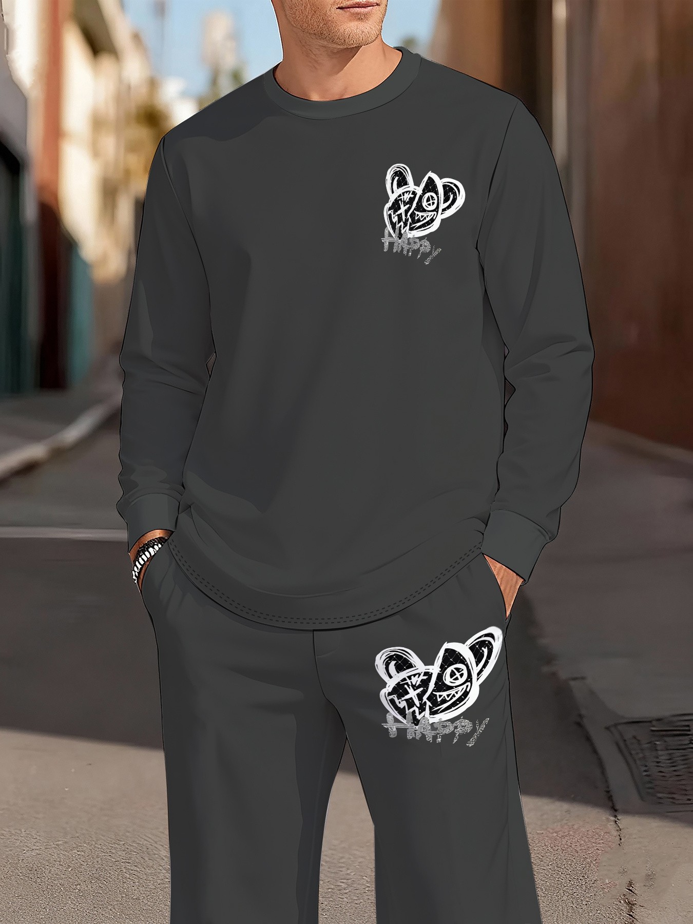 Setelan Sweater Pria Berkerah  - Men'S Fashion And Style ulasan dan harga