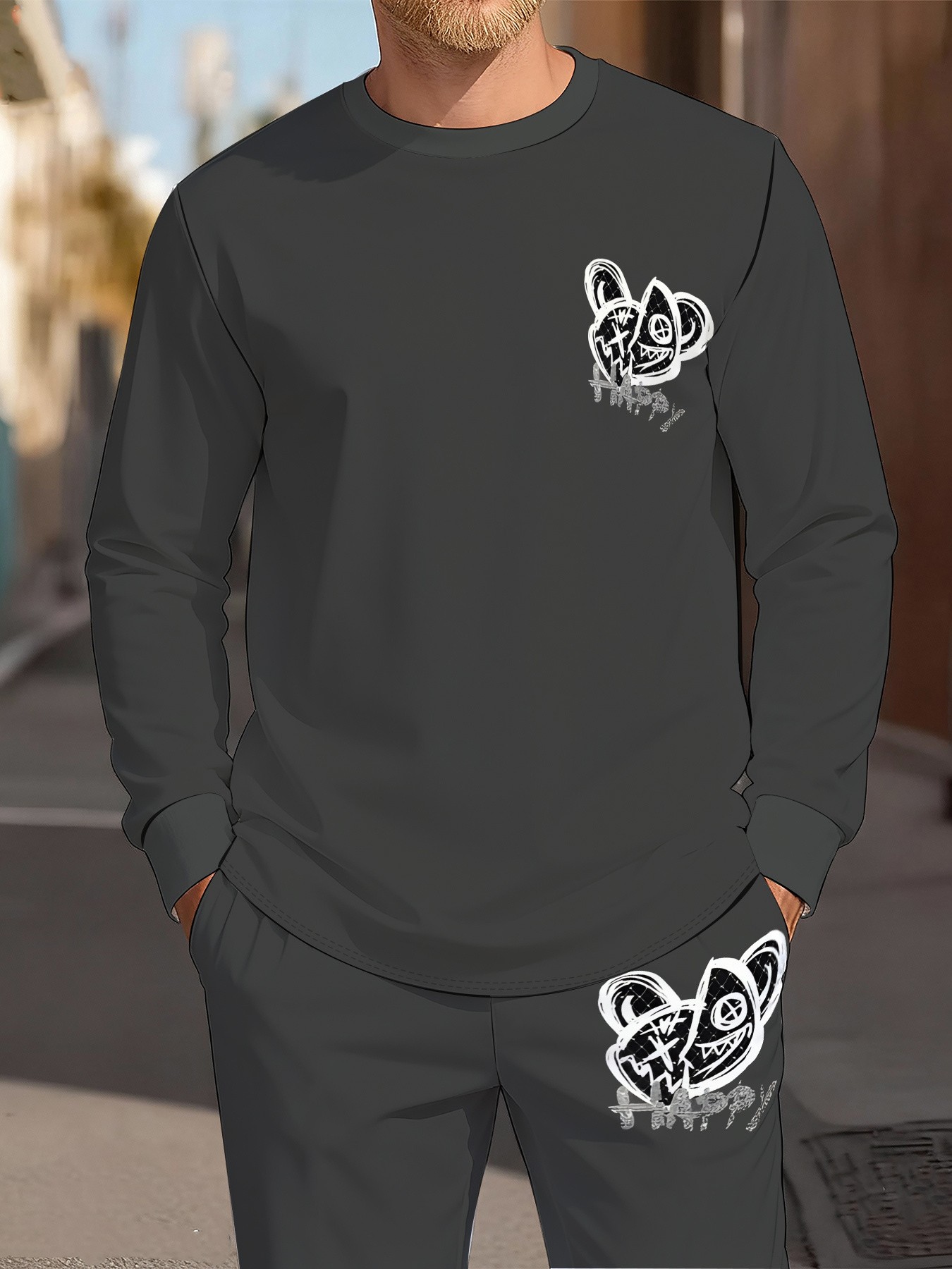 Setelan Sweater Pria Berkerah  - Men'S Fashion And Style ulasan dan harga