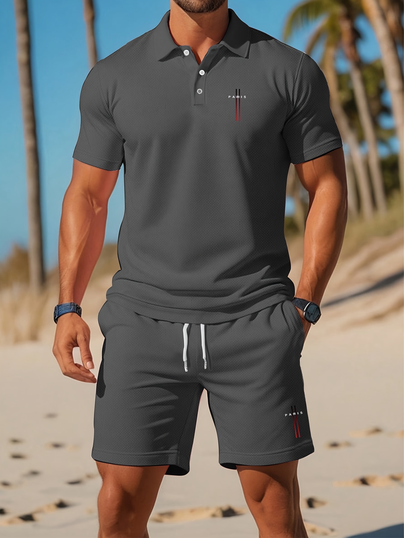 Set Kaos Polo Pria Musim Panas - Men'S Fashion Polo ulasan dan harga