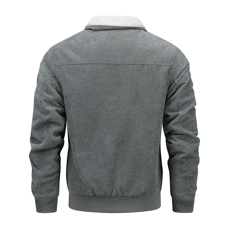 Jaket Pria Jaket Korduroi Long - Windbreaker Men Zip ulasan dan harga
