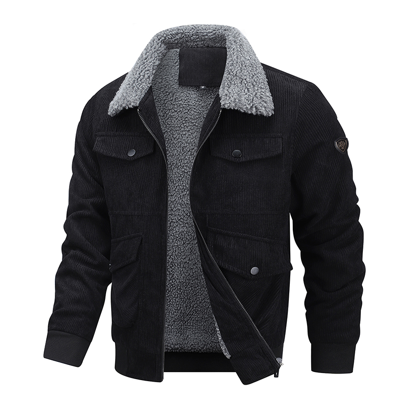 Jaket Pria Jaket Korduroi Long - Windbreaker Men Zip ulasan dan harga