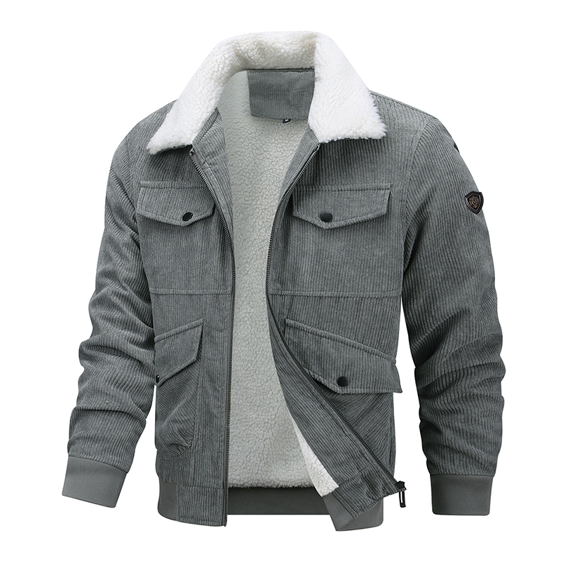 Jaket Pria Jaket Korduroi Long - Windbreaker Men Zip ulasan dan harga