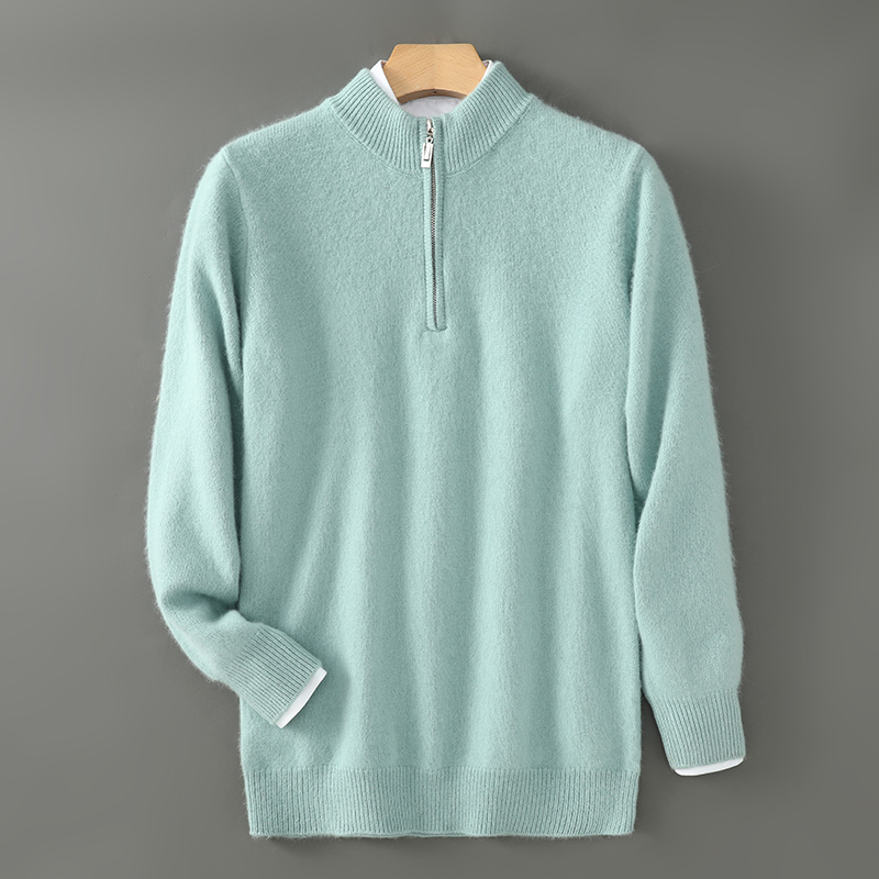 Sweater pria, Sweater lelaki w - Men'S Fashion Zip Sweater ulasan dan harga