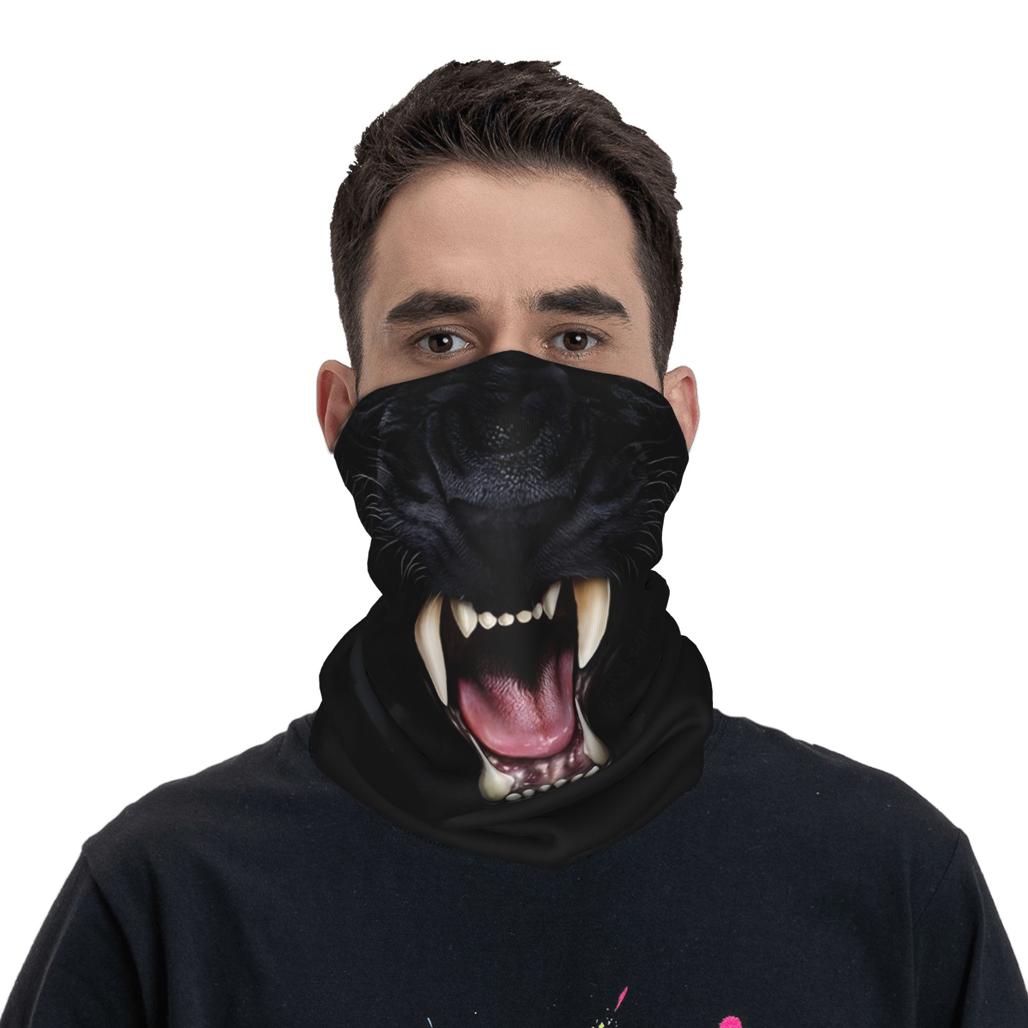 Bandana Kepala Motif Black Pan - Men'S Fashion Head Scarf ulasan dan harga