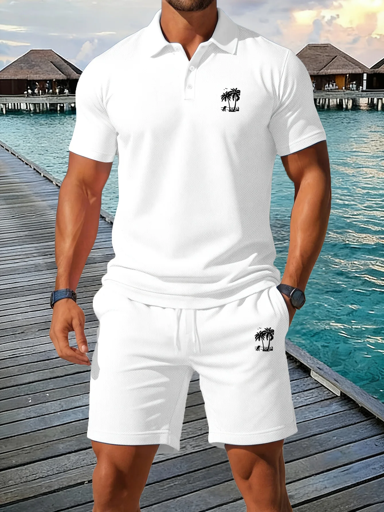Setelan Kaos Polo Pria Baru Mu - Men'S Fashion Polo ulasan dan harga
