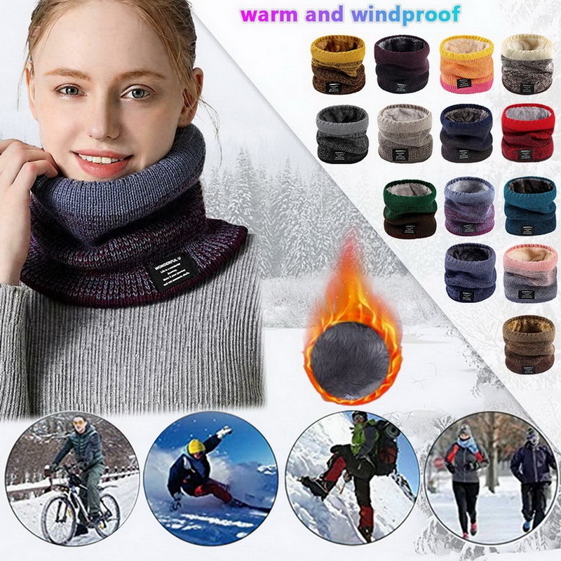 Syal Kepala Gradien Rajutan Wa - Men'S Fashion Head Scarf ulasan dan harga