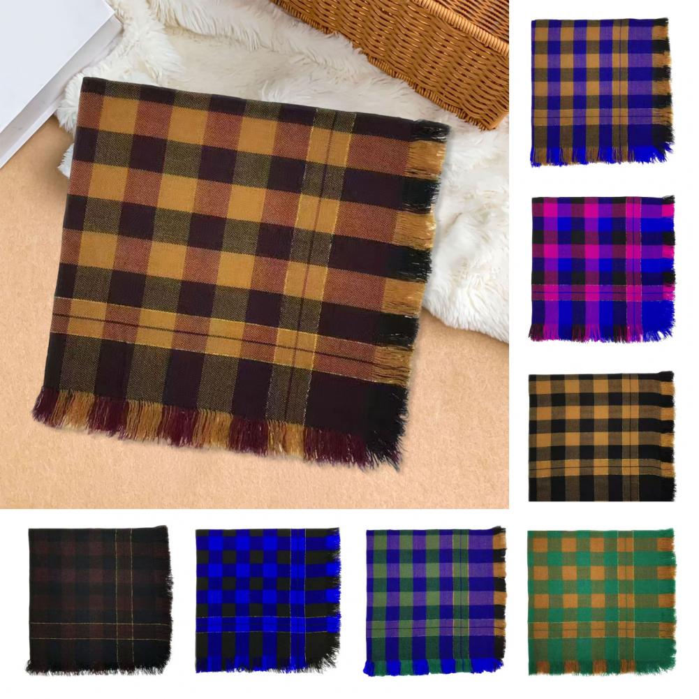 Selendang Wol Lembut, Syal Per - Men'S Fashion Head Scarf ulasan dan harga