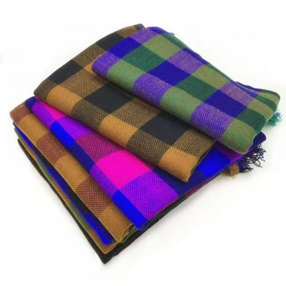 Selendang Wol Lembut, Syal Per - Men'S Fashion Head Scarf ulasan dan harga