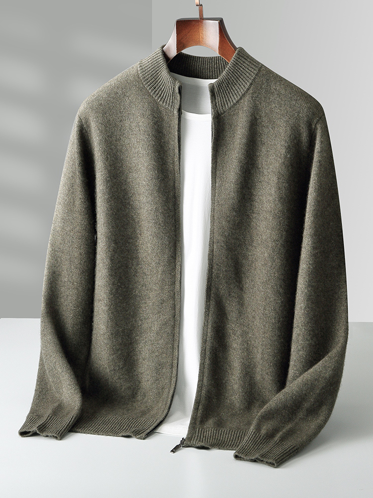 Woo Cardigan pria, musim gugur - Men'S Fashion Zip Sweater ulasan dan harga