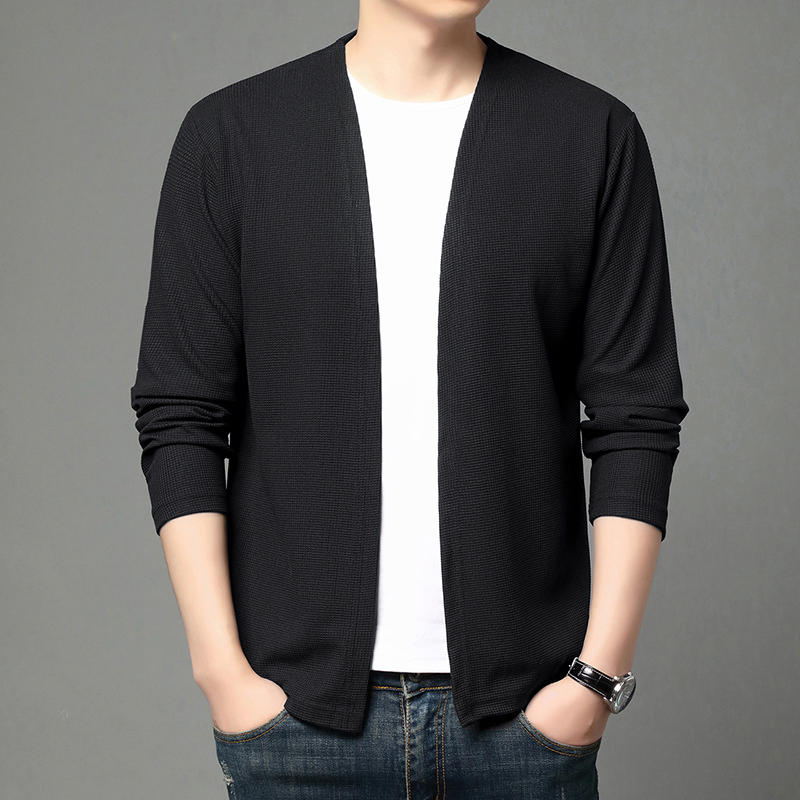 Jaket Kardigan Rajutan Warna P - Men'S Fashion Zip Sweater ulasan dan harga