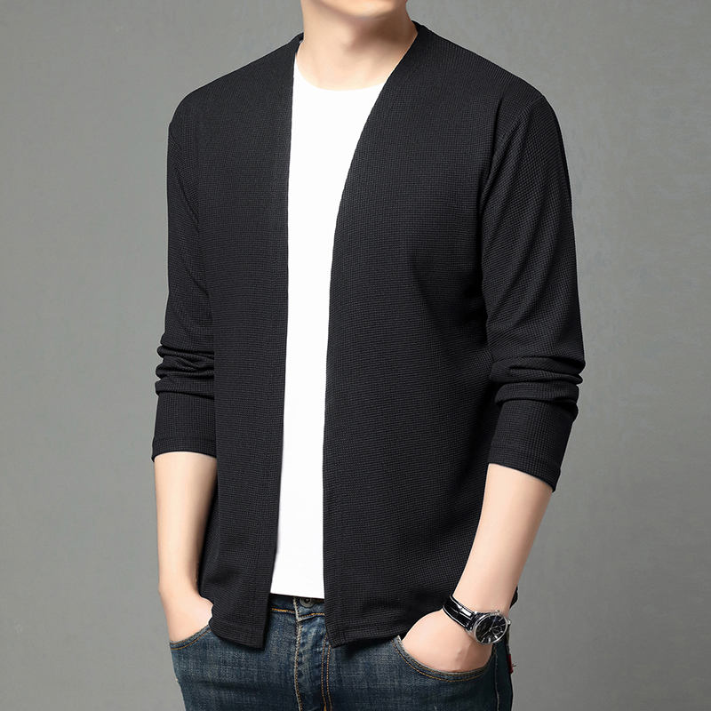 Jaket Kardigan Rajutan Warna P - Men'S Fashion Zip Sweater ulasan dan harga