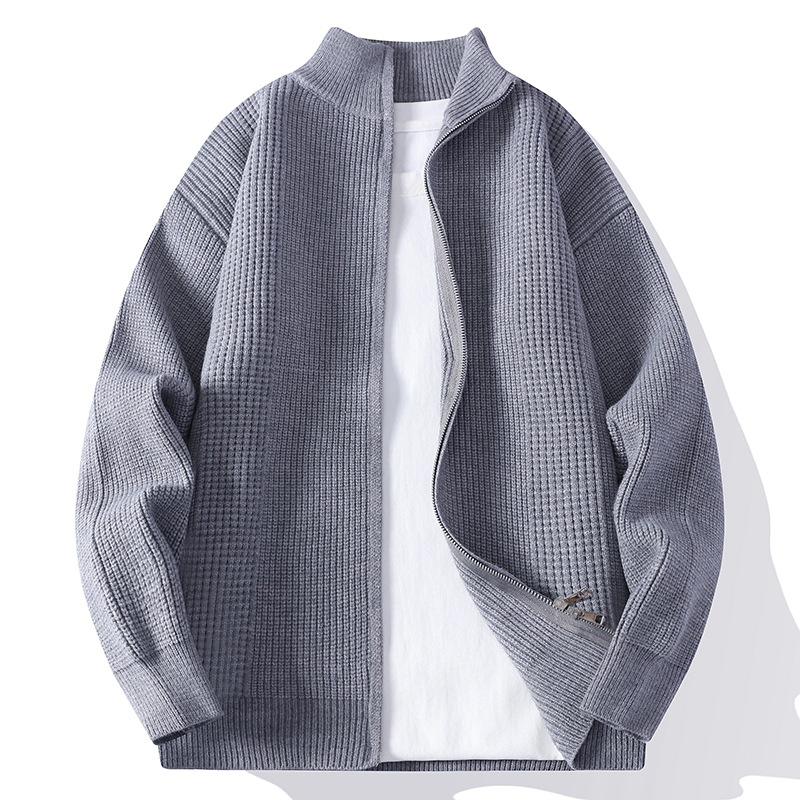 Jaket mantel, gaya baru pria 2 - Men'S Fashion Zip Sweater ulasan dan harga