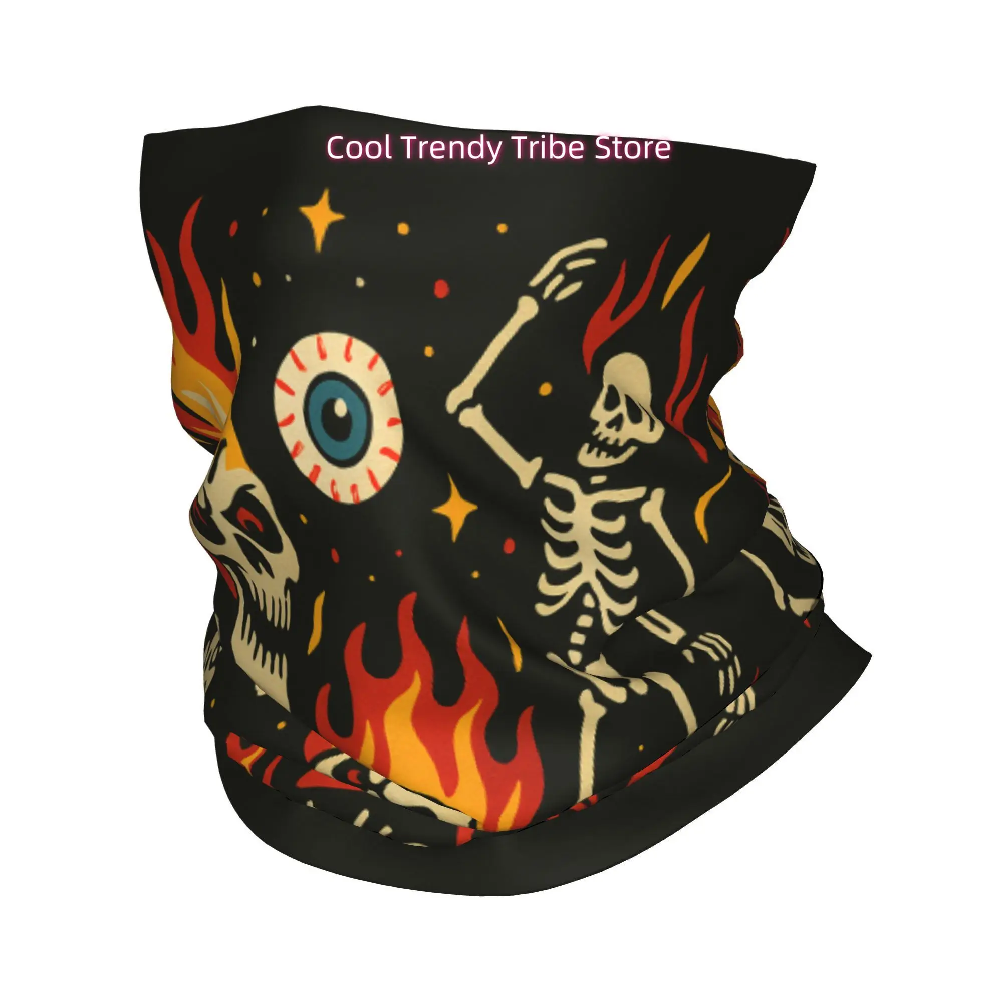 Bandana Pria Motif Tengkorak B - Men'S Fashion Head Scarf ulasan dan harga