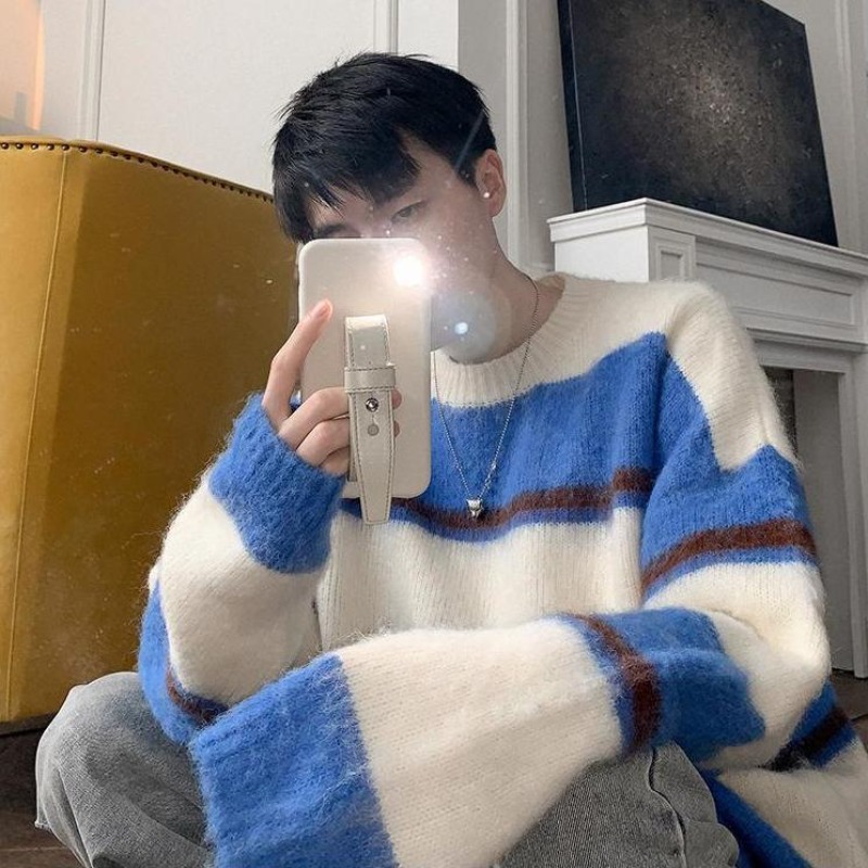 Pullover Musim Semi Gugur Pria - Men'S Fashion Deals ulasan dan harga
