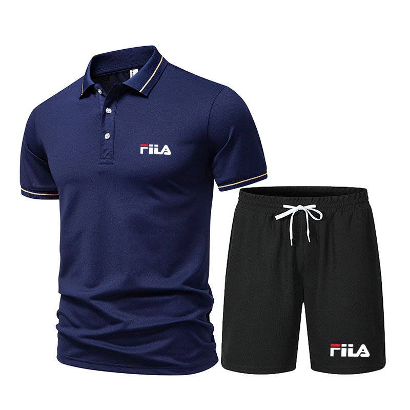 Setelan Olahraga Pria 2 Potong - Men'S Fashion Polo ulasan dan harga