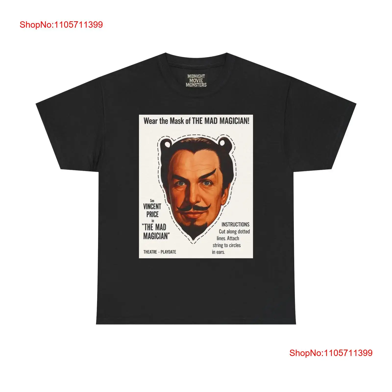 Kaos The Mad Magician Vincent  - 1950S Fashion Men'S ulasan dan harga