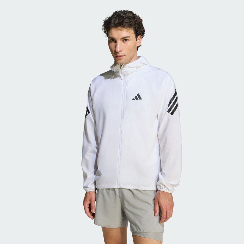 Adidas Woven Cropped Hood Zip  - Windbreaker Men Zip ulasan dan harga