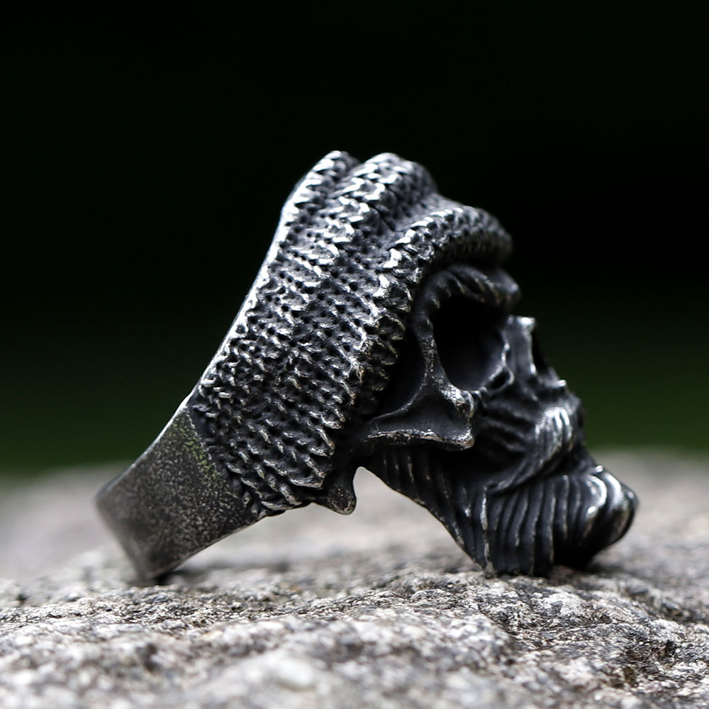Cincin tengkorak Vintage pria, - Men'S Fashion Guide ulasan dan harga