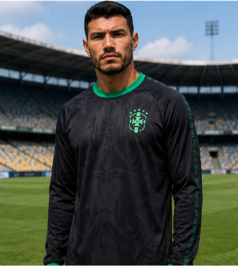 Kaos Sepak Bola Lengan Panjang - Mens Fashion Trend 2026 ulasan dan harga